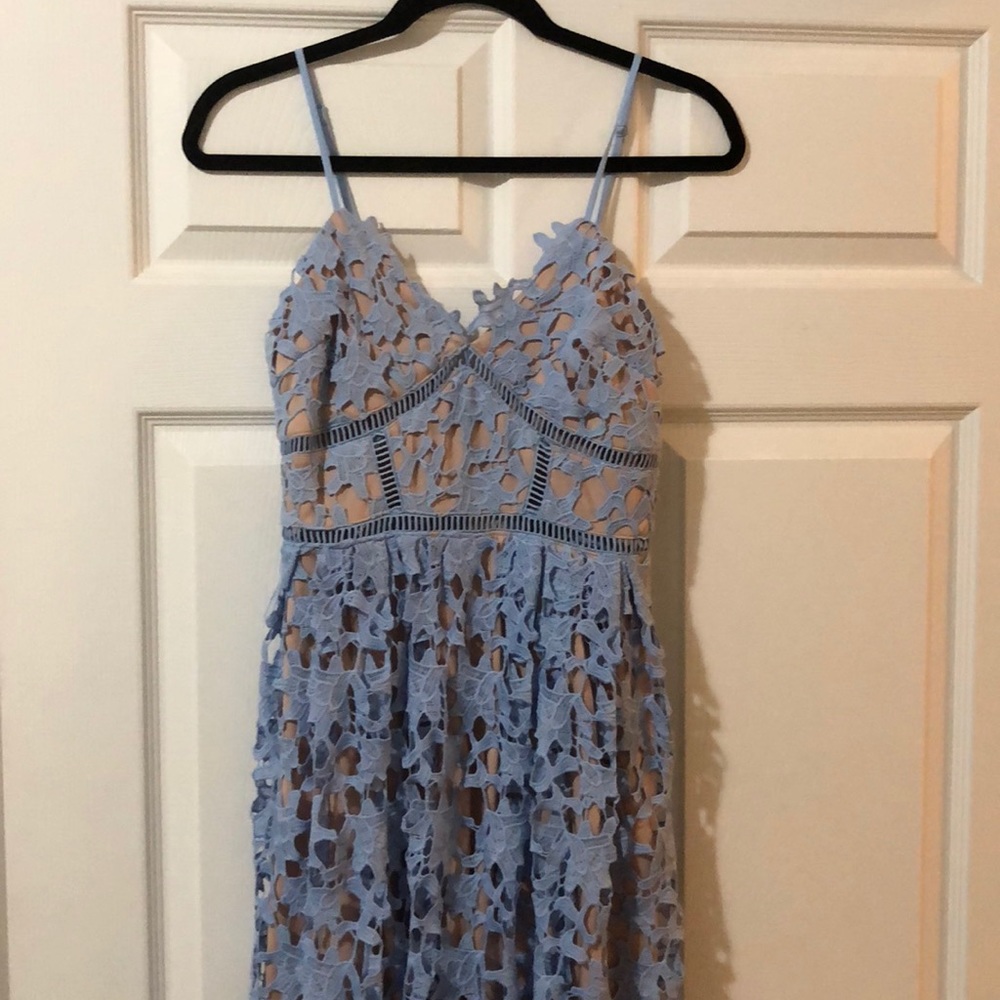 Bloomingdale’s Aqua label lace dress